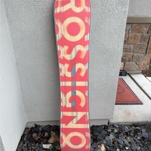Rossignol Snowboard Red and Yellow